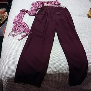 Wide leg Dress Pants
